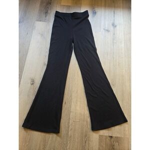 H&M Ribbed Flare Pants – Size 11–12Y – Black